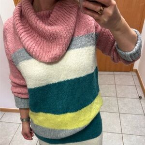 Lou+Grey from Loft wool blend sweater with skirt size S